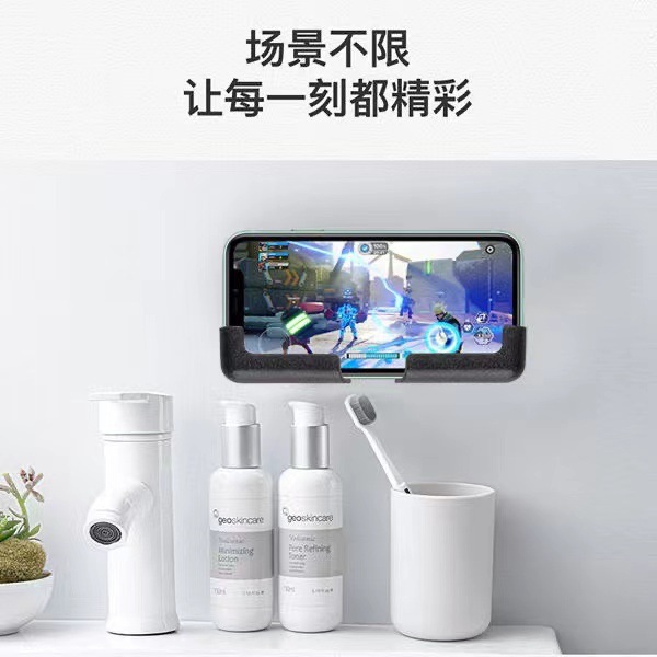 外贸爆款车载手机支架汽车用粘贴式导航手机支架墙上通用型多用途详情3