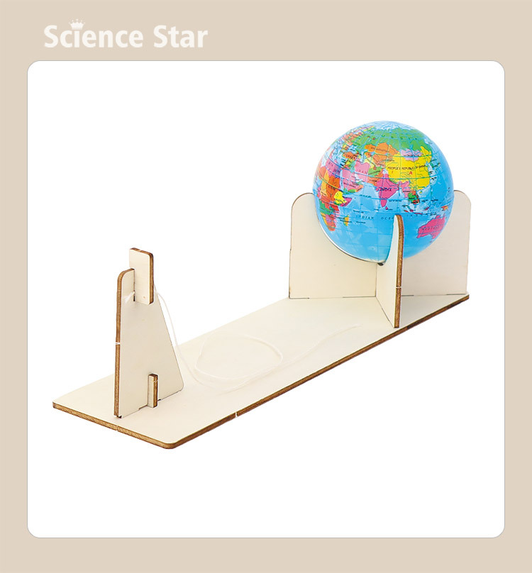 地球月亮万有引力小发明 diy科技小制作小学生科学实验器材stem教详情7