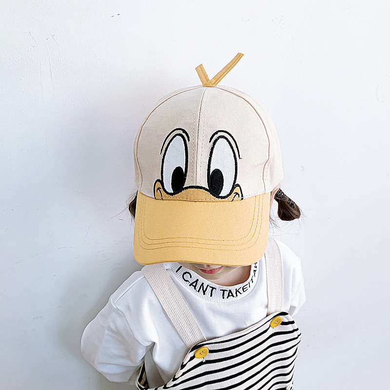 儿童帽子韩版卡通可爱春秋季出游宝宝鸭舌帽男女童婴儿棒球帽超萌详情6