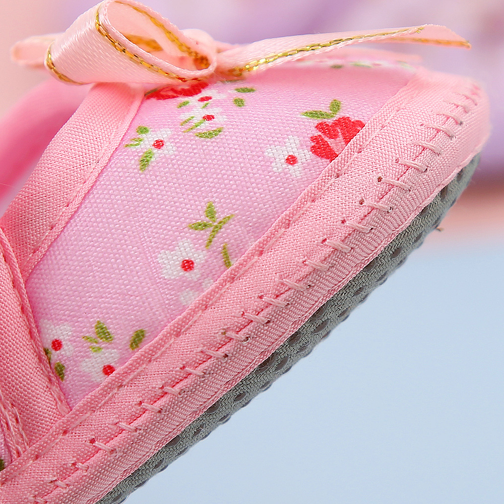 春秋方口婴儿鞋子软底0到12个月宝宝学步鞋新生童鞋袜子鞋婴幼儿详情12