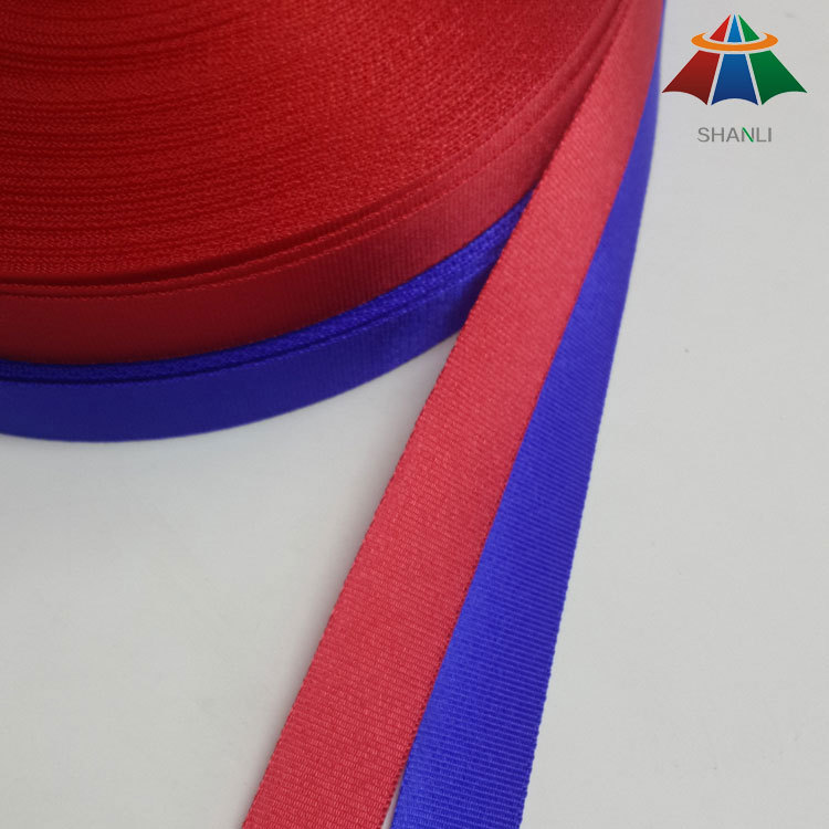 Shanli Webbing produces nylon herniquet plain weave webbing and nylon polyester webbing, with specifications ranging from 5mm to 12cm pic 15