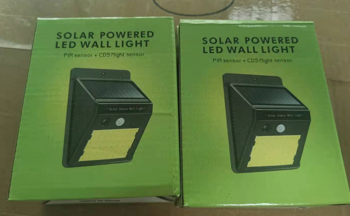 20 solar wall lamps, human-sensing courtyard, outdoor garden, villa, household waterproof street lamps pic 8