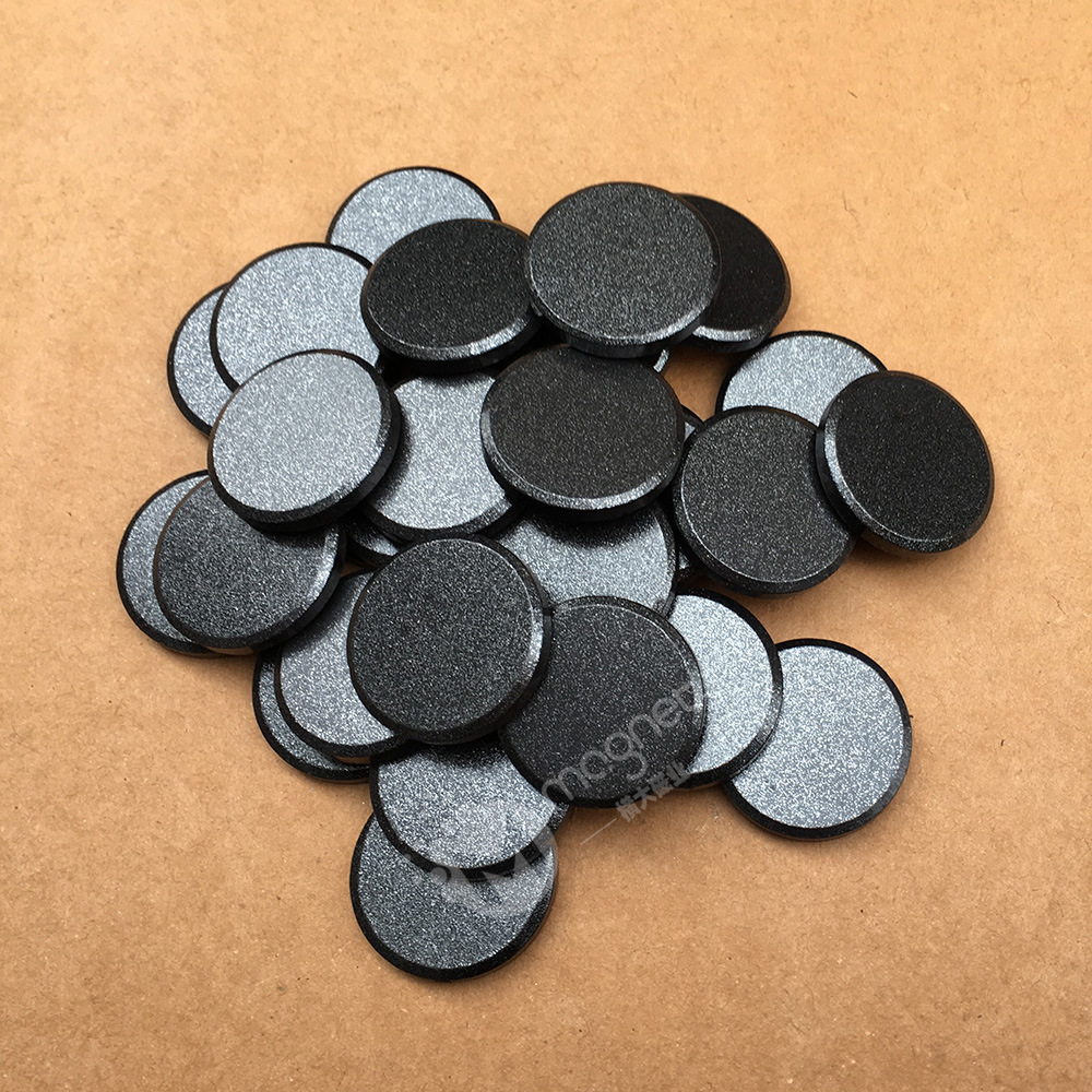D45*3 manufacturer wholesale special-shaped black round magnet ferrite magnetic material round magnet manufacturer pic 9