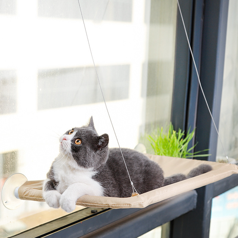 Cat bed hanging pet hammock pic 1