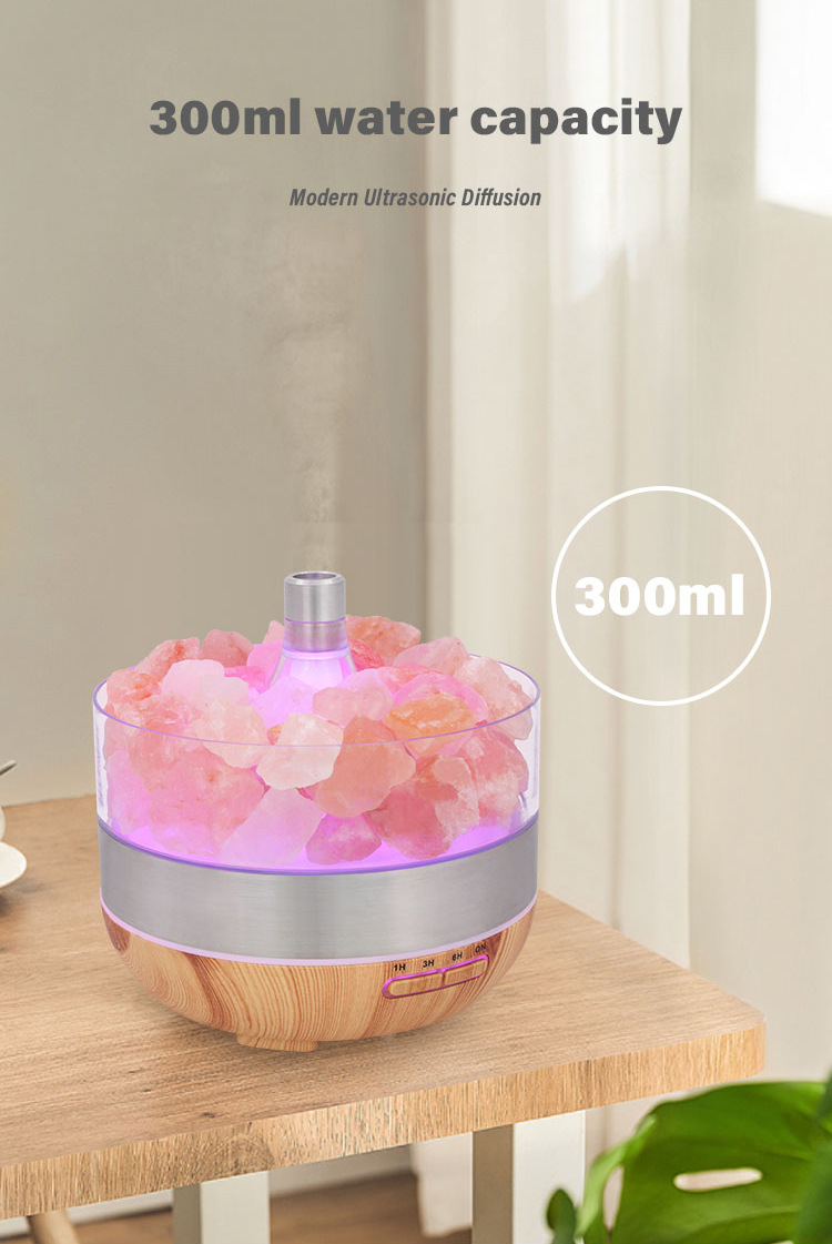 Salt stone essential oil diffuser, small electrical appliance, desktop indoor automatic spray humidification diffuser, hotel cross-border wholesale pic 6