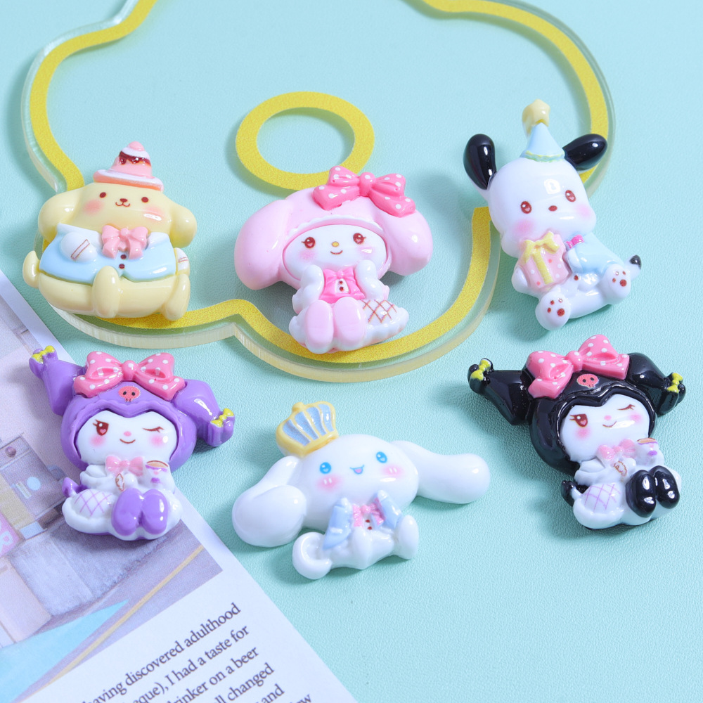 Party animals, shiny diy cream glue, homemade phone case materials, stationery, fridge magnets, resin accessories wholesale pic 3