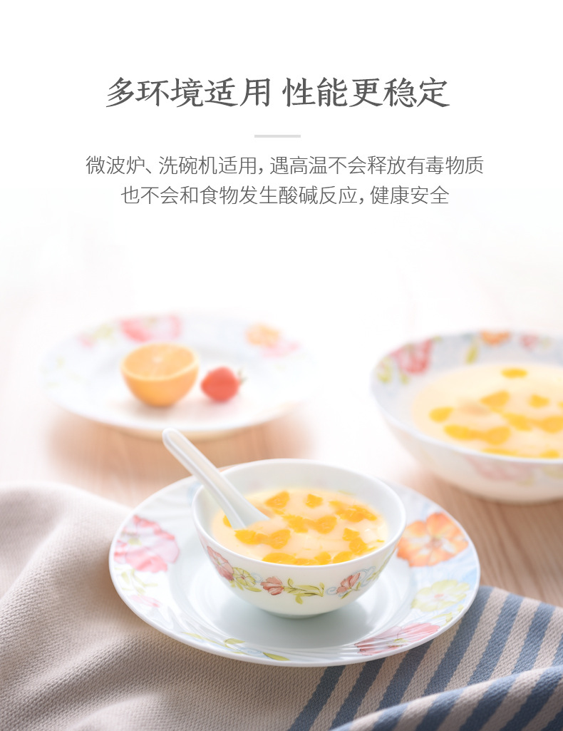 Столовая побрякушка чинбуль, стеклянный фарфоровый сервиз 38 рук, подарочный набор с подкладными волосами pic 10