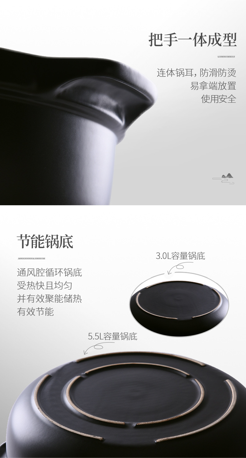 Tao Bao Wang is a large-capacity ceramic clay pot that can be dry-heated to 800 degrees without cracking. It is a household soup pot and a multi-functional clay pot pic 10