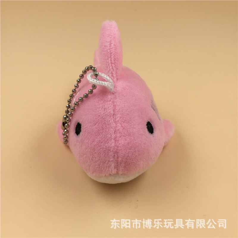 宝拉海洋系列鲨鱼毛绒小挂件锤头鲨钥匙扣车内摆件公仔婚庆抛洒详情9