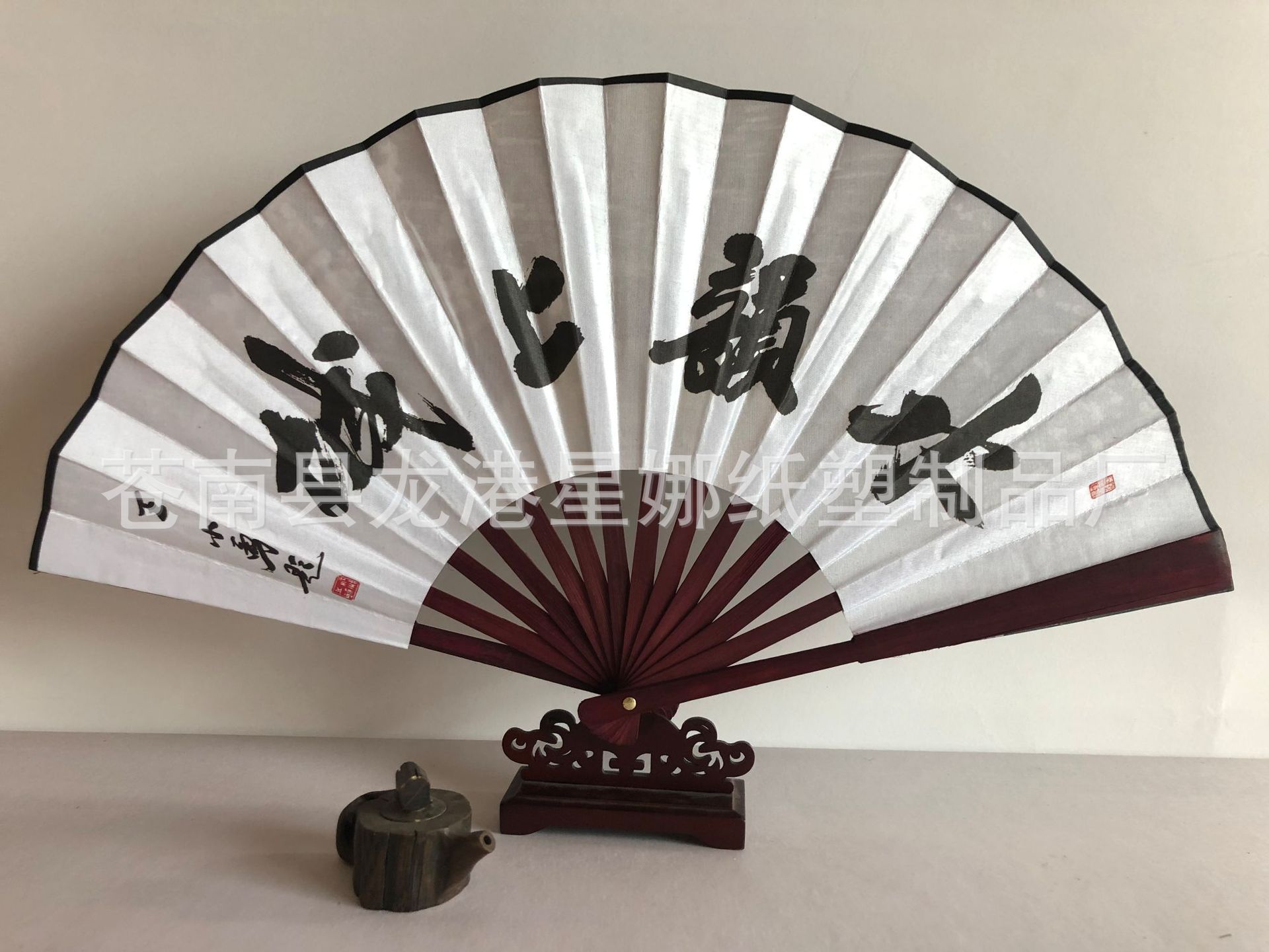 古风扇子企业团扇圆扇中国风蒲扇汉服刺绣宫廷团扇直供详情43