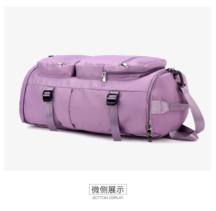 网红旅行包爆款行李包大容量手提干湿分离军训露营双肩包厂家批发详情34