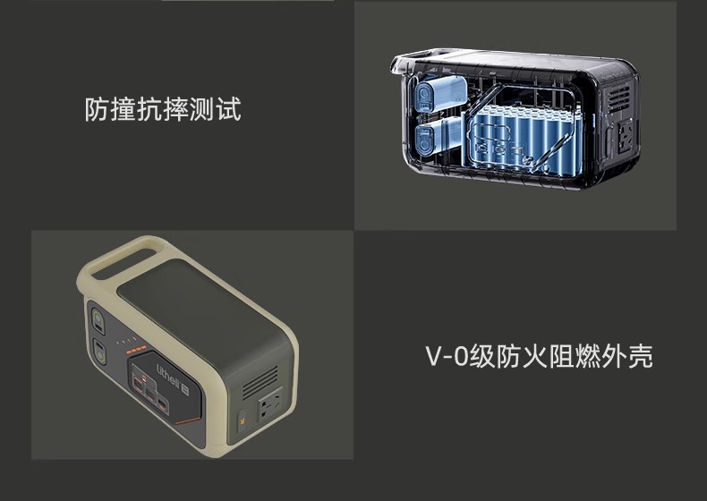 Litheli晓来火石300SE户外移动电源便携式220v大容量家庭储能一体机电动自行车电池强起应急电站 13360详情12