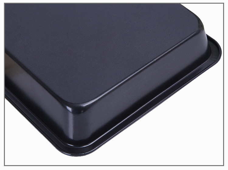 【 Xiao Ang 】 9-inch black square non-stick baking tray, cookies, nougat, egg roll baking tools, DIY pizza pic 27