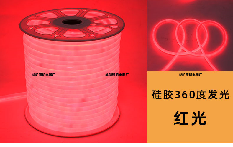 Высокое давление 5050/rgb2835 неоновая водонепроницаемая 220v мягкая силиконовая лампа с оптовой внешней полосой 5730 pic 3
