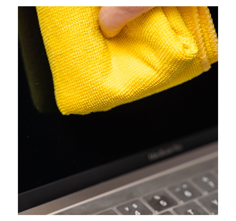 工厂生产超细纤维珍珠抹布 40*40CM 家居多功能清洁擦试布详情17