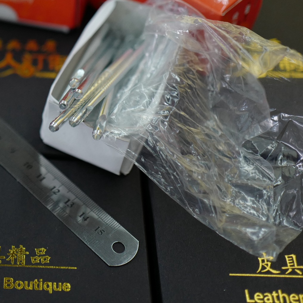 Electroplated oil-free punching punch, belt punching tool, belt punching machine, punching needle, factory direct sales, belt punching punch pic 10