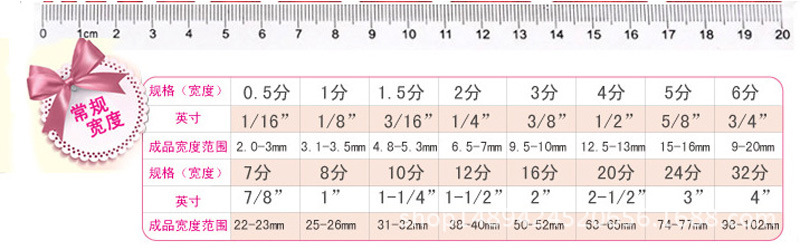 现货色丁带金纬银纬涤纶丝带 发饰DIY礼品包装材料手工蝴蝶结织带详情5