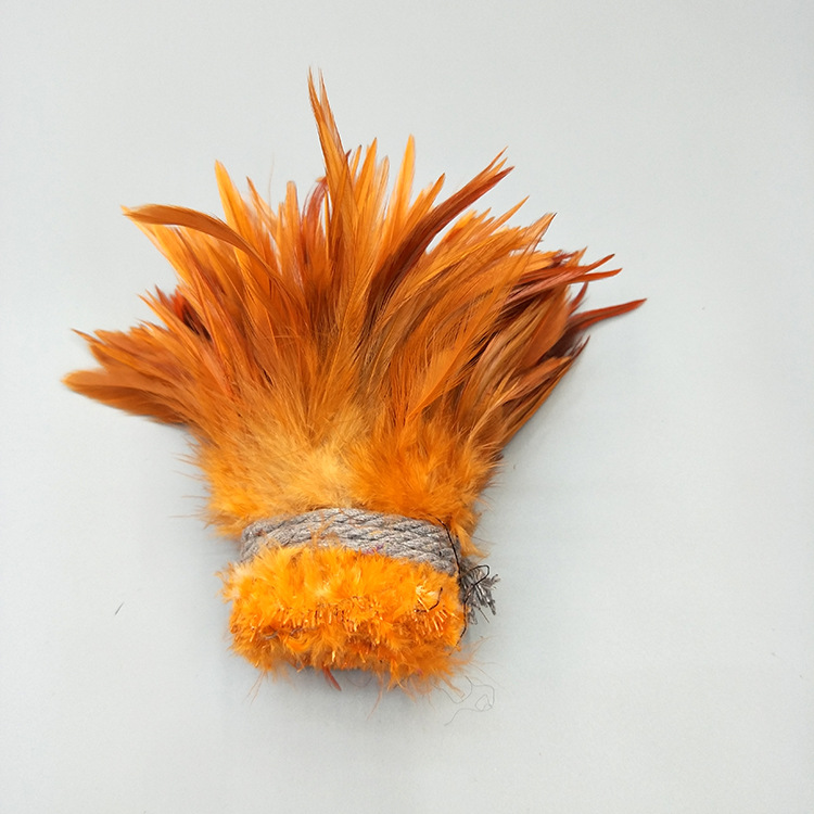 Hunan origin: 5-6-inch colorful chicken feathers, cat toys, dream catchers, hat flower accessories, DIY feathers pic 28