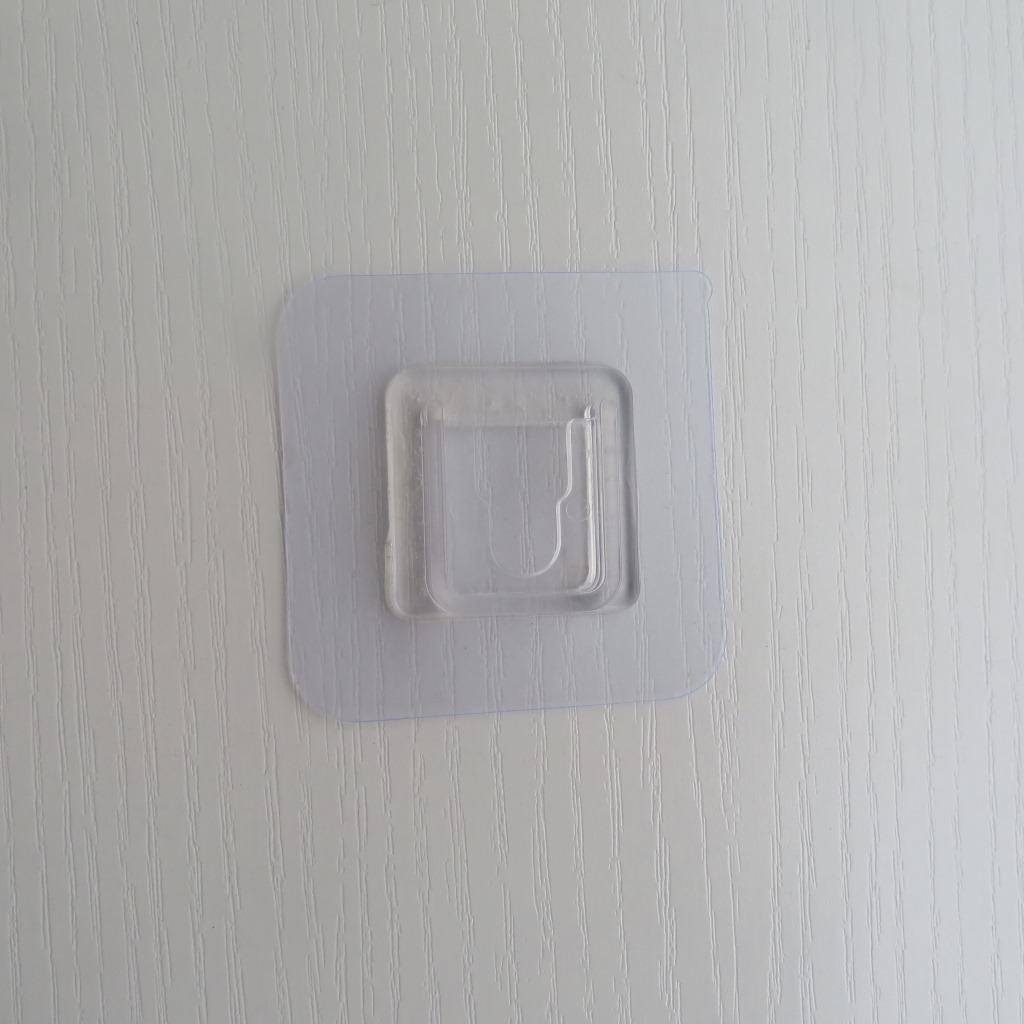 Adhesive seamless clip collection shelving, ironwork hook accessories, adhesive wall chopstick holder fixing stickers pic 4