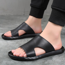 夏季男士皮凉鞋镂空透气洞洞鞋软底软面手工皮鞋男款外贸男鞋批发详情21