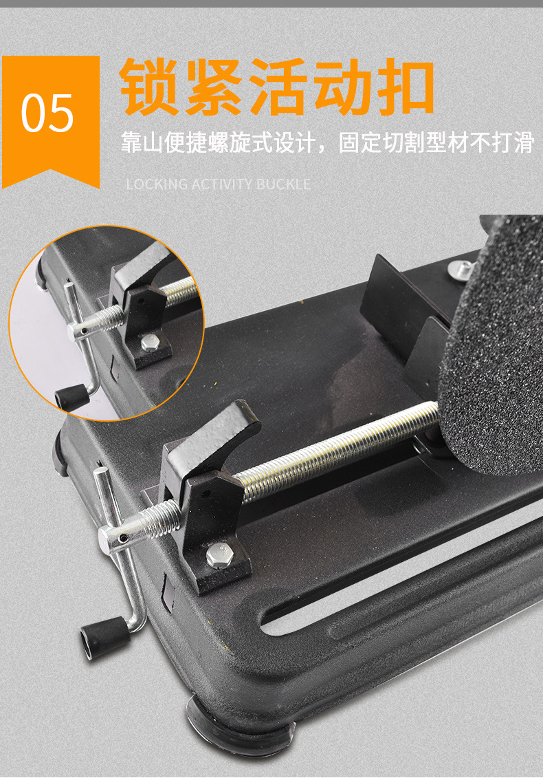 Foreign trade export power tools 355 profile cutting machine, 14-inch metal grinding wheel machine, high-power 350 steel machine pic 9