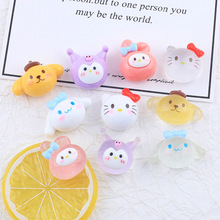 外贸高货色系配件 diy奶油胶自制手机壳水杯贴发夹饰品树脂材料详情5