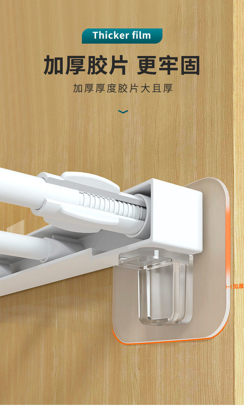 衣柜无痕粘贴层托钉免打孔柜子隔板分层拖支架承重固定器支撑层板详情11