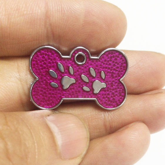 New bone pet accessories, id dog tags, pet supplies, laser anti-loss tags, direct supply from the manufacturer, one-piece consignment pic 7