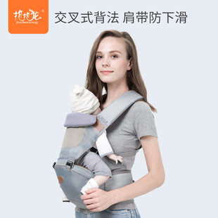 厂家直销四季通用多功能婴儿初生背巾 母婴背带前后两用一件代发详情8