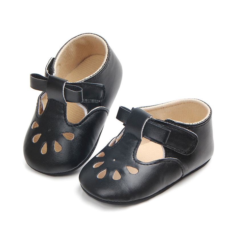 Wholesale of best-selling multi-color perforated baby shoes, anti-slip walking shoes, semi-rubber soles and soft-soled baby shoes 0921 pic 24