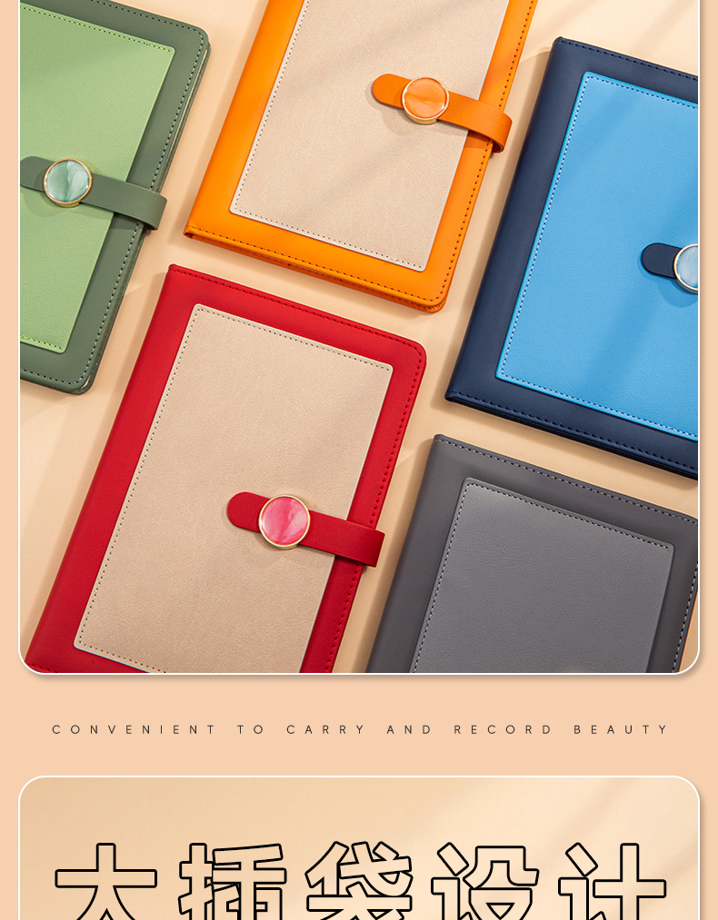 Notebook, business insulated cup, gift box set, souvenir, high appearance level, high-end gifts for corporate year-end parties, can be printed with LOGO pic 6