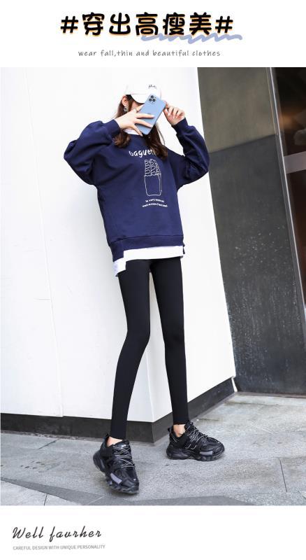 春夏秋女士鲨鱼裤外穿紧身显瘦收腹提臀大码芭比打底裤运动瑜伽裤详情4