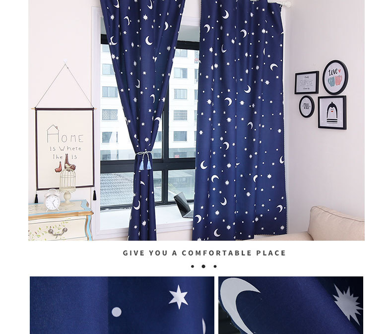 Curtains for shading, bedroom shading, privacy protection, dormitory shading, inss wind new style, heat insulation, rental room shading pic 13
