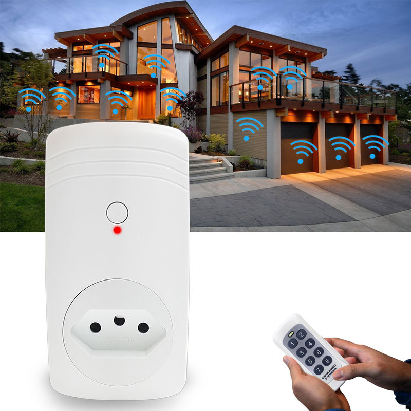 Brazilian standard socket wireless remote control switch for remote control 433 wide voltage home smart socket Amazon pic 2
