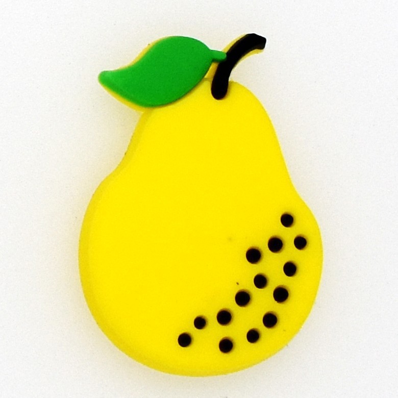 Fruit pattern shoe accessories pic 2