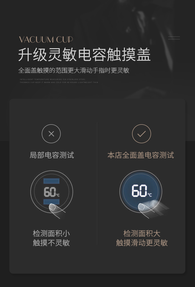 浩迪智能大容量304不锈钢商务保温杯壶吊带简约便携礼品茶水杯子详情17