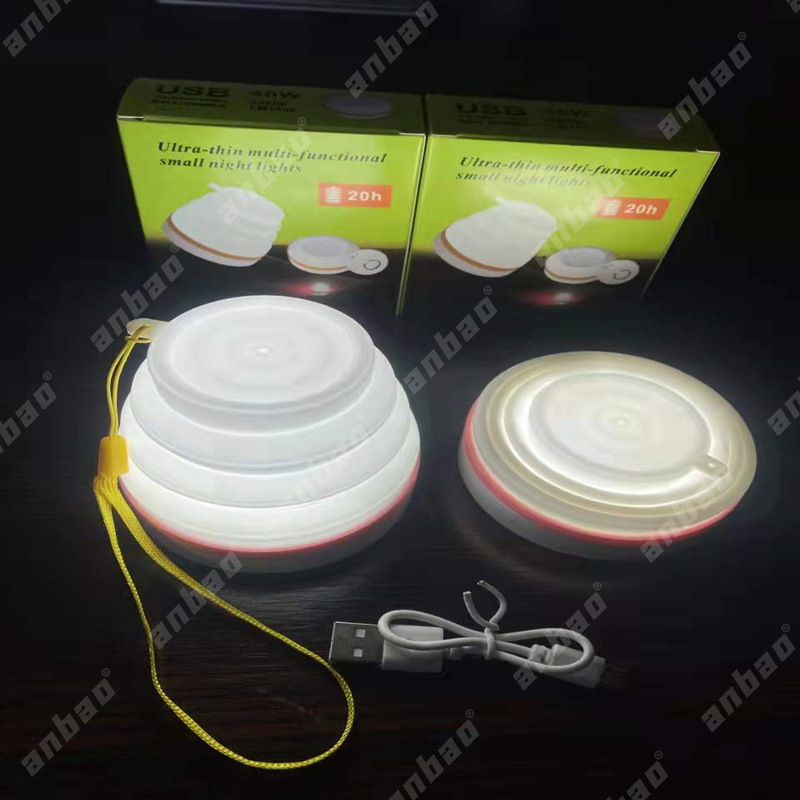 LED emergency light strip, magnetic hanging rope hook, extendable USB bedside night light, waterproof camping light, tent light pic 5