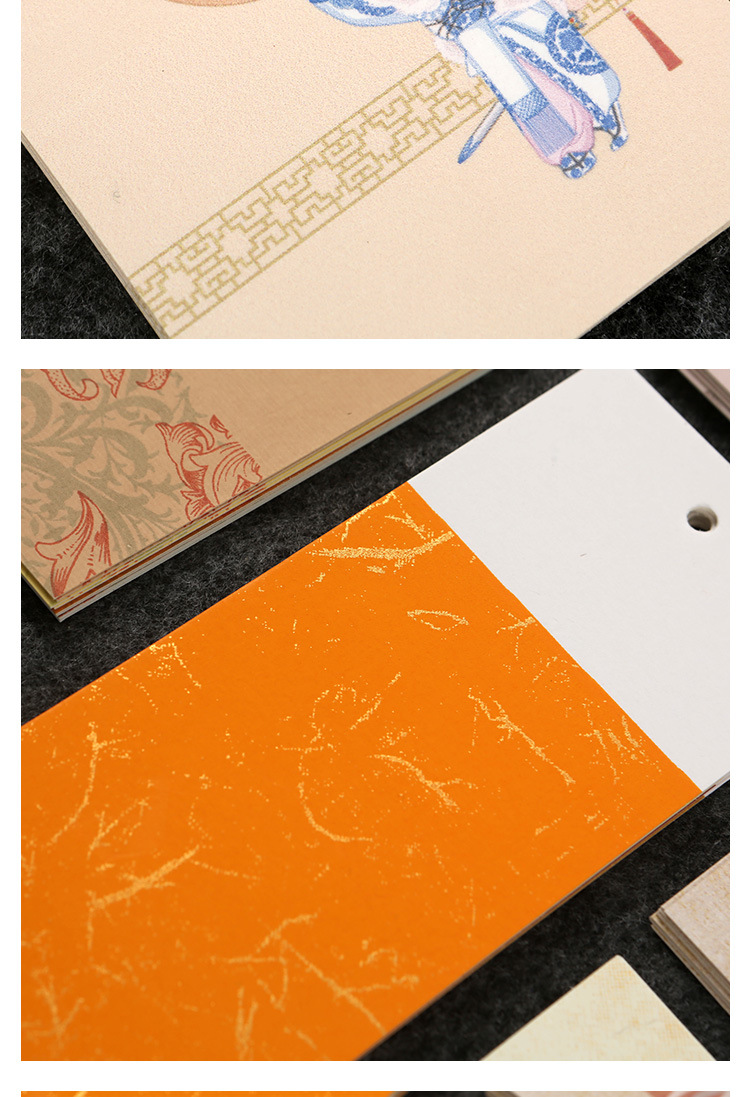 White-painted bookmarks, ancient and Chinese style, blank creative handcrafted calligraphy, handwritten student bookmarks, Xuan paper, DIY materials pic 16