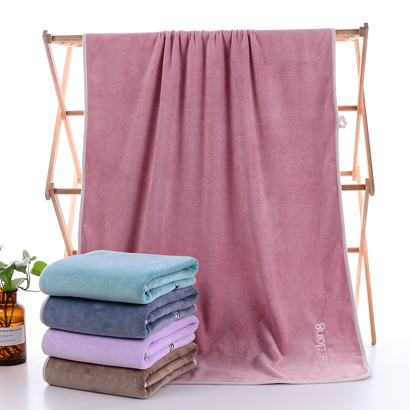 纯棉浴巾全棉加大毛巾柔软成人家用吸水浴巾批发酒店美容院制定详情9