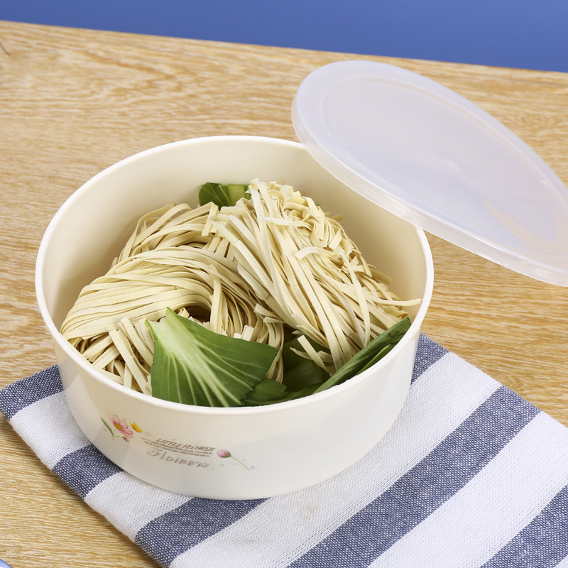 [Factory Direct Sale] High-quality and reasonable gift set of three-piece round microwave food preservation box pic 9