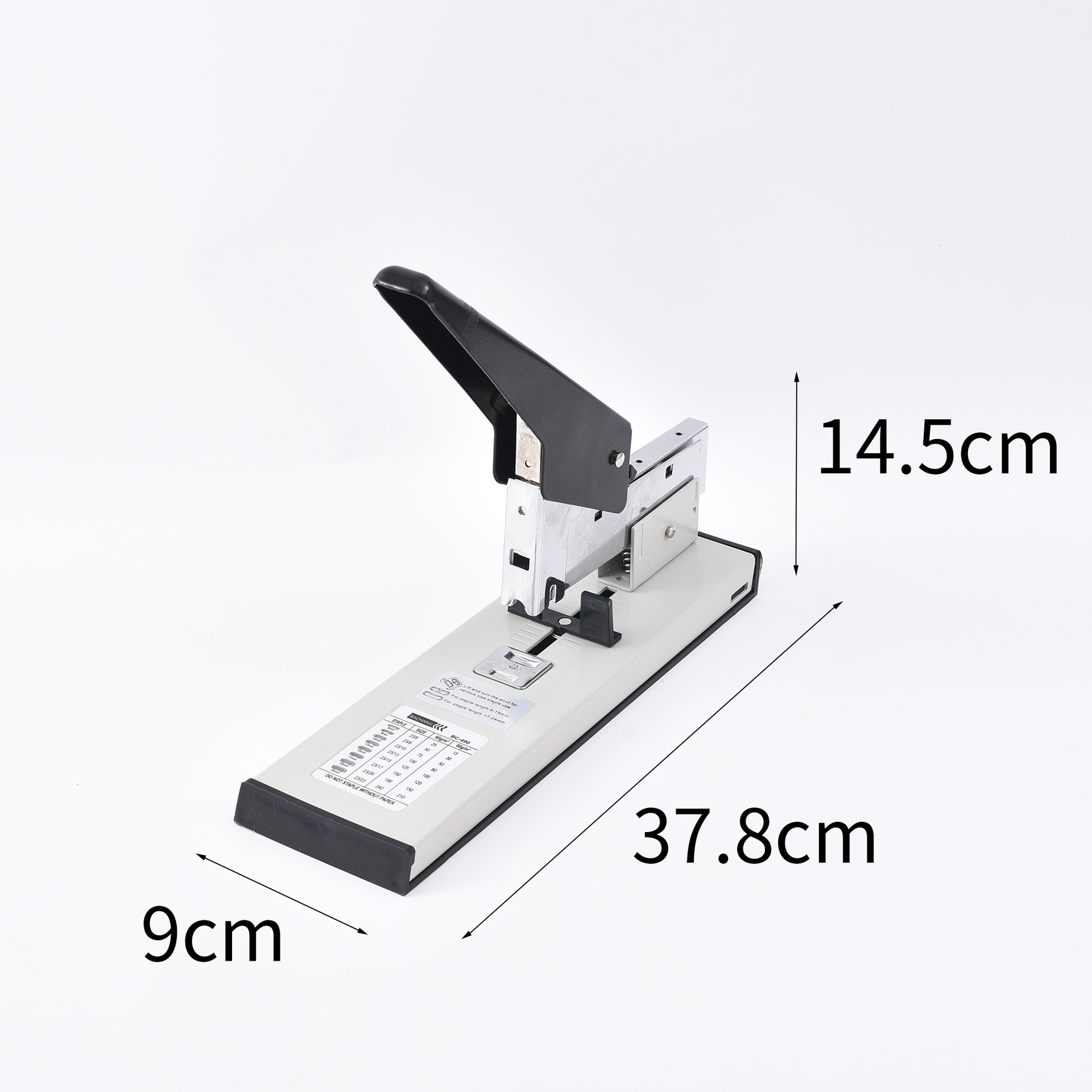 Factory direct supply cross-border exclusive 490 heavy-duty metal stapler, metal multi-functional labor-saving type, factory special pic 5