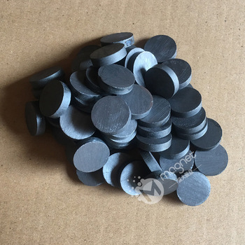 D45*3 manufacturer wholesale special-shaped black round magnet ferrite magnetic material round magnet manufacturer pic 6