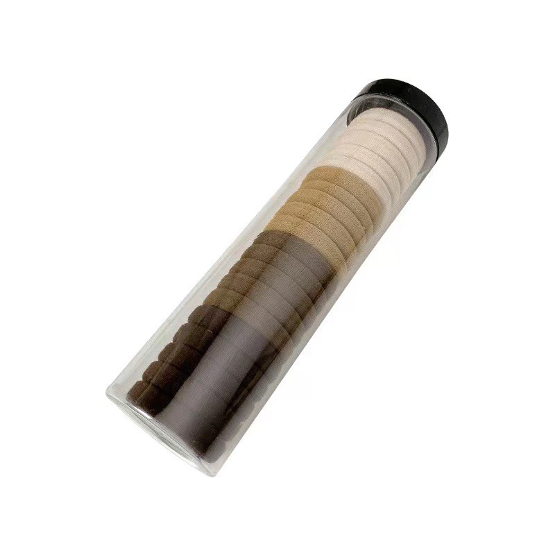 Colorful rubber bands, high ponytail leather straps, hair ties, high-elasticity and durable hair ties for girls in summer, simple hair bands for tying hair pic 2