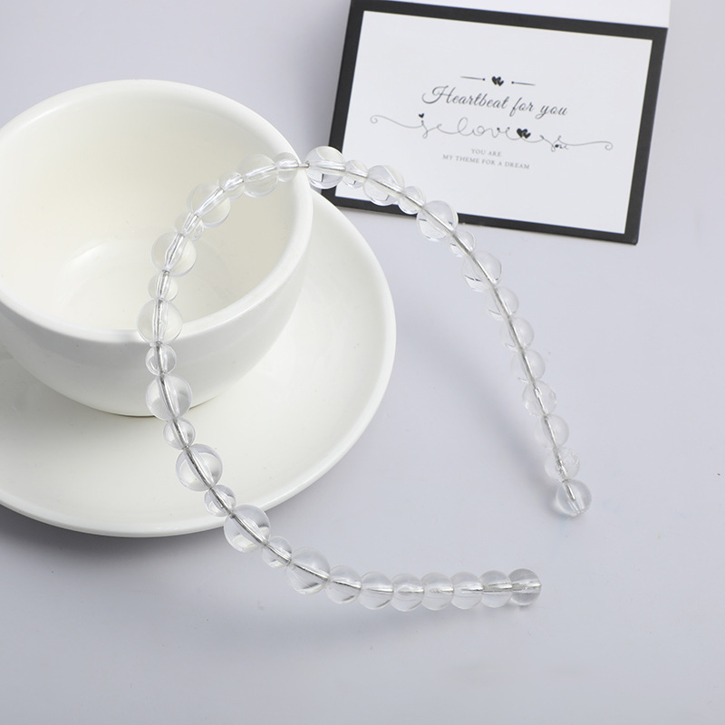 Korean-style hair bands, popular forest-themed girl headbands, InS-style pearl rhinestone hair bands and headwear manufacturers wholesale domestic self-owned other hair accessories pic 6