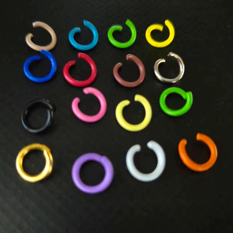 Factory wholesale of colorful one-character small bells, red Christmas cross bell pendants, decorative silver copper bells pic 3