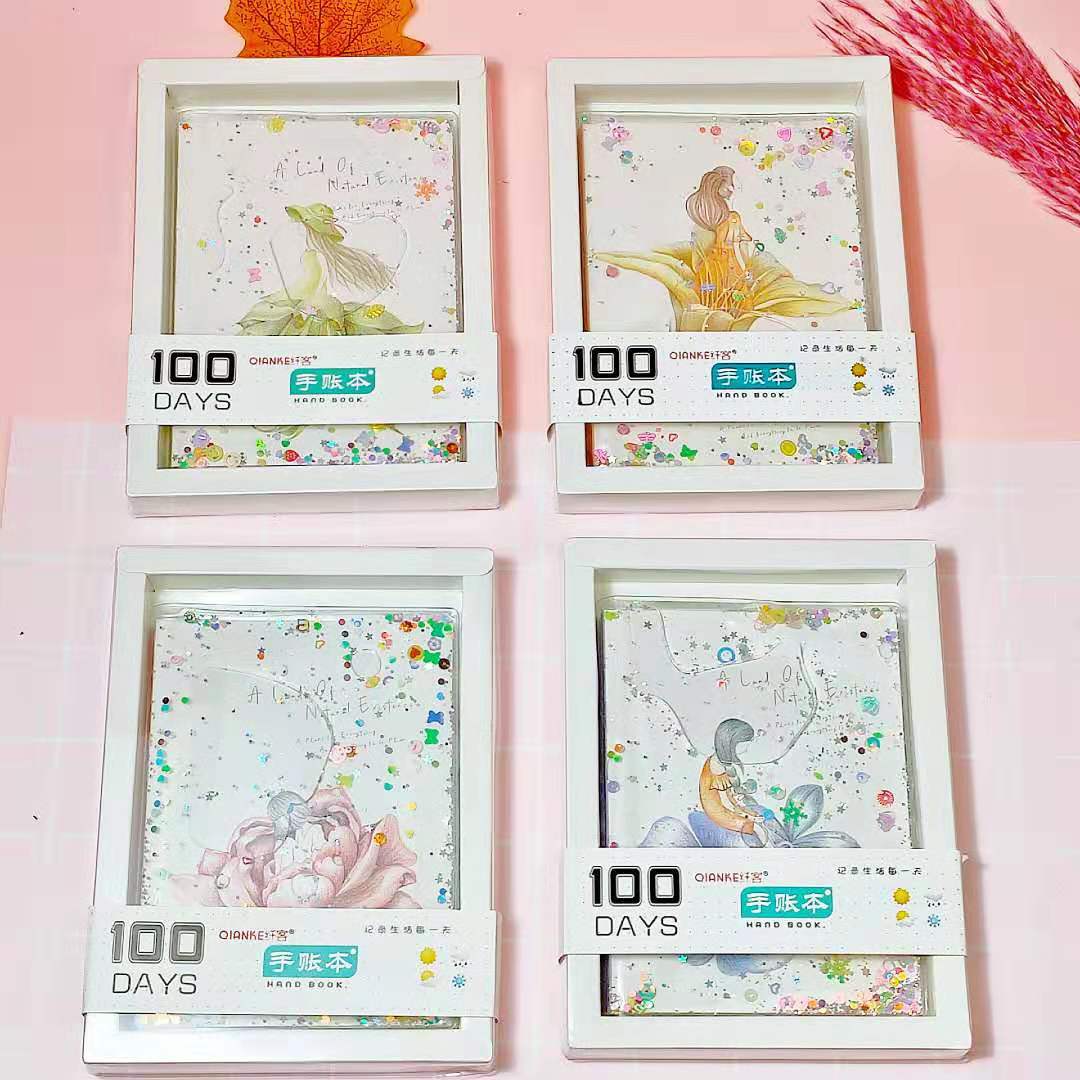 Wholesale of creative handbooks, notebooks, flow-sand rubber case books, student stationery, diaries, loose-leaf notebooks, and gifts pic 20
