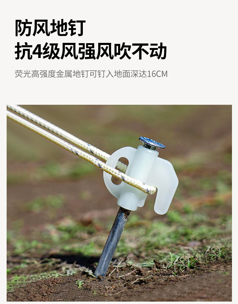 Black rubber canopy fabric, campsite sunshade fabric, outdoor products, camping tent wholesale, portable sun protection tent, camping pic 26