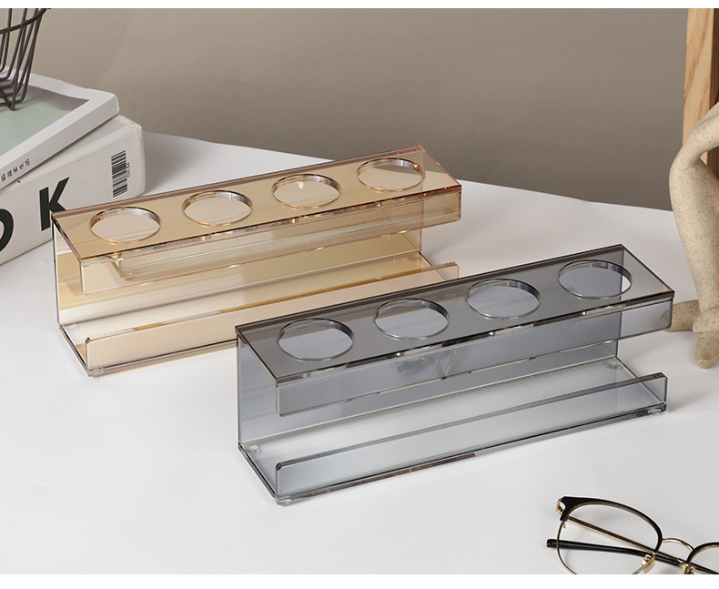 客厅纸巾盒北欧风水晶纸巾收纳盒轻奢纸巾盒餐桌创意抽纸盒现货批详情13