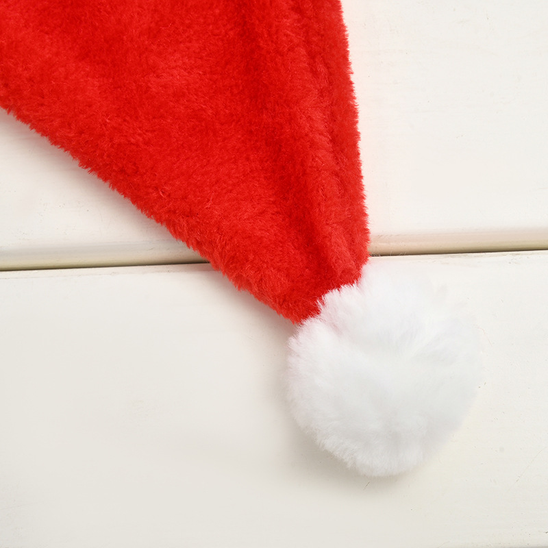 High-end Christmas decorative items, short woolen Christmas hats, Christmas supplies, adult Christmas hats, party outfits pic 8
