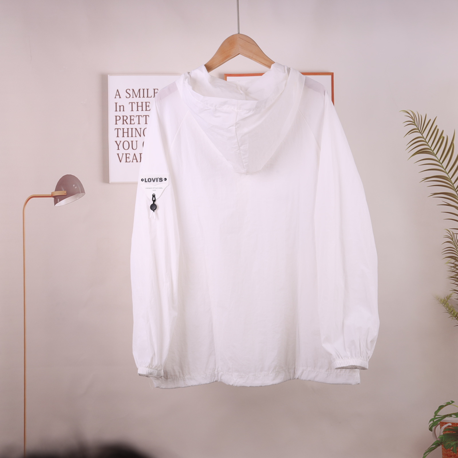 English large-sized short sun-protective clothing for girls, 2022 sun-protective clothing for girls, student uniform, Korean style thin loose mesh jacket pic 10